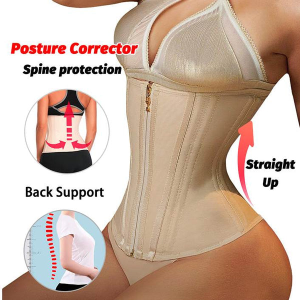 Falrenza - Double Compression Waist Trainer - Body Shapewear