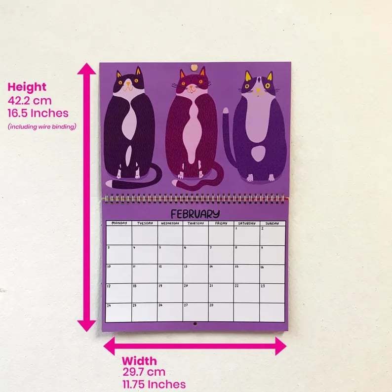 2025 Kitty Calendar
