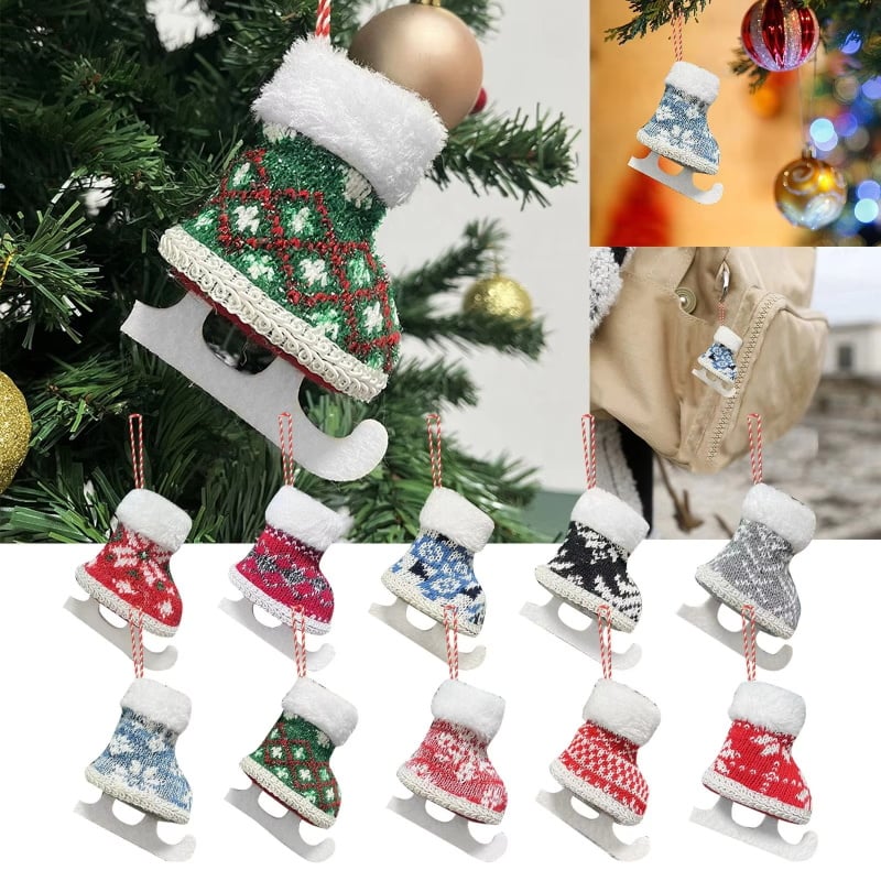 🎅✨Christmas Ice Skates Shoes Hanging Ornament