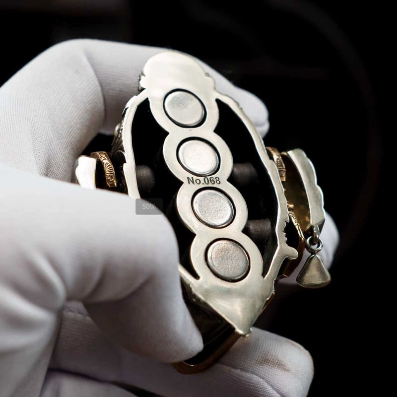 🔥2025 Hot Sale 49% OFF - 💀Handmade Metal Mechanical Skull