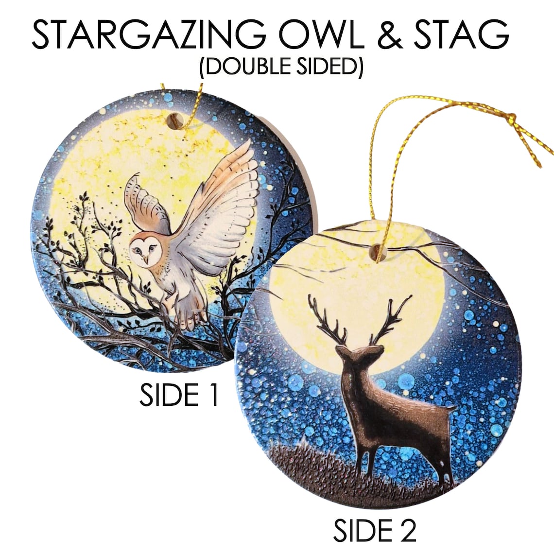 Stargazing-Animal Christmas Decorations