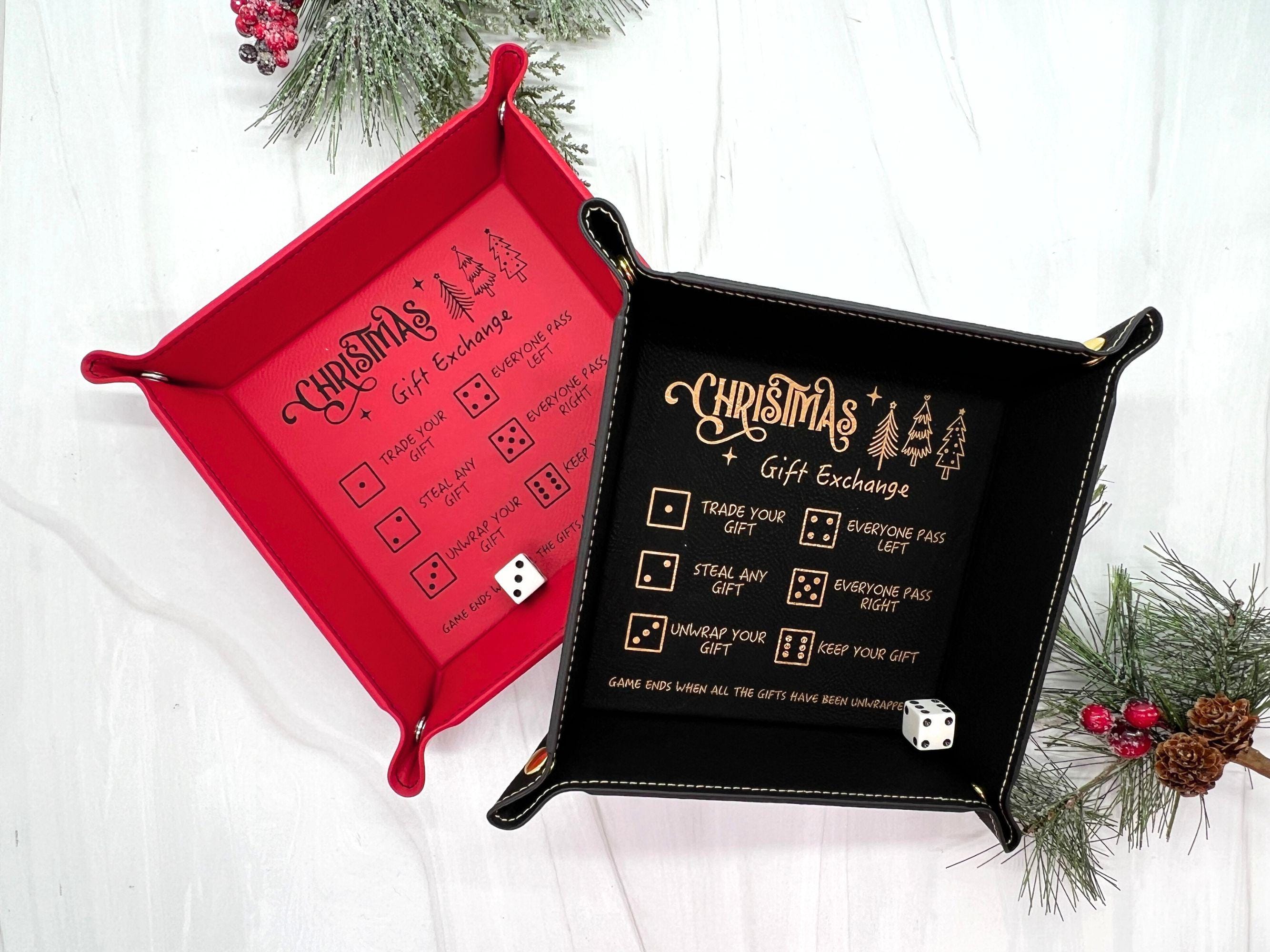 🎲Christmas Dice Tray for Gift Exchange Games🎁