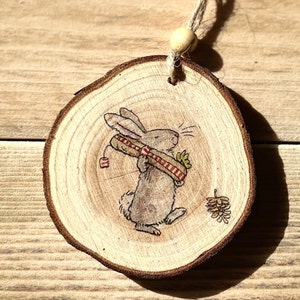 Wooden Hand-painted Christmas Decorations