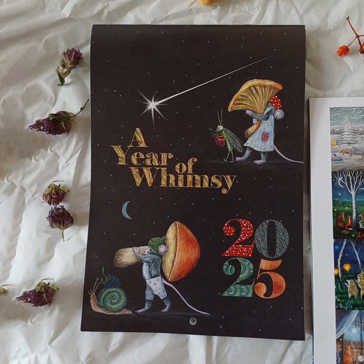 2025 Art Calendar – A Year of Whimsy