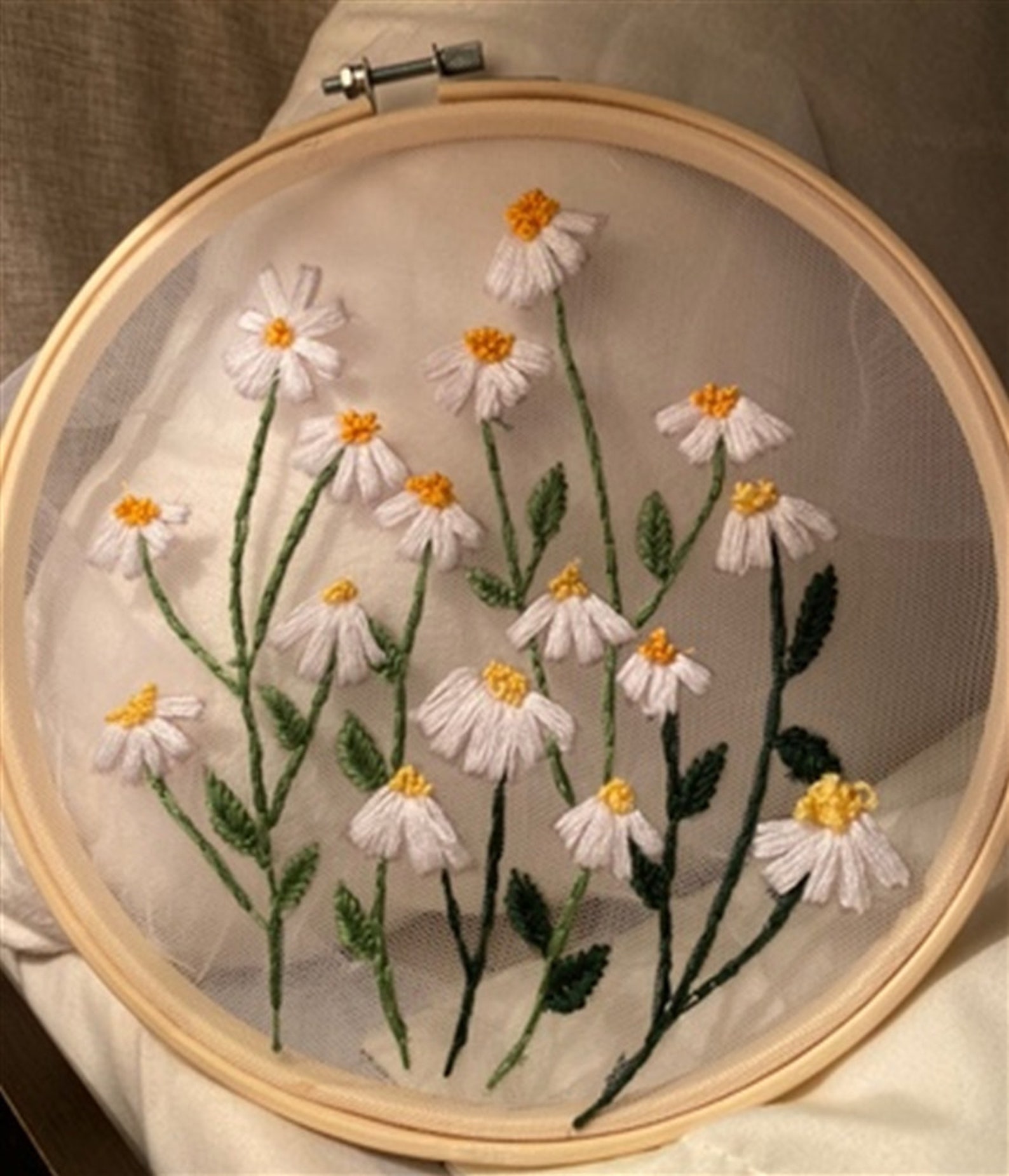 🌸DIY Embroidery Kit with Floral Patterns