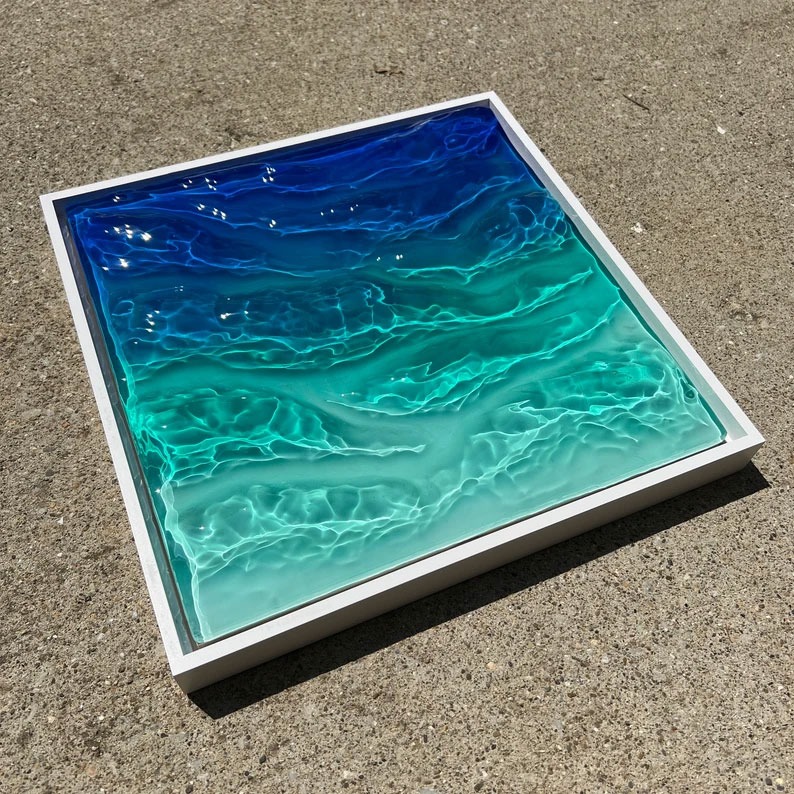 Handmade Water Ripple Sculpture