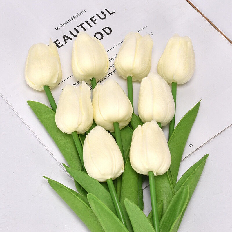 ✨Special Price Promotion-50% OFF💥UV Resistant Lifelike Artificial Tulips Flowers (5 pcs)💐