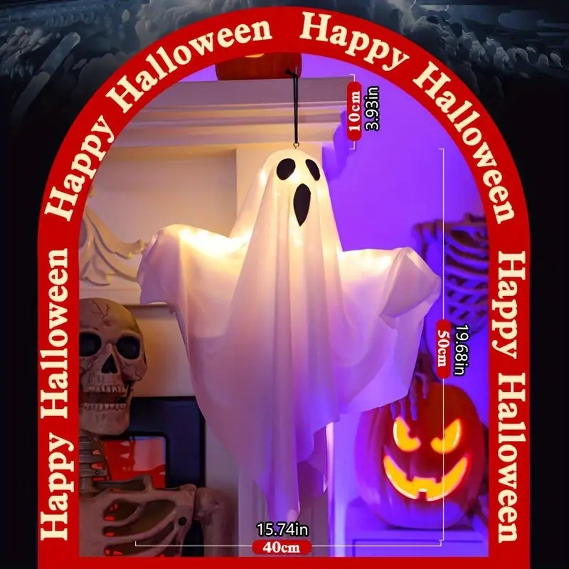 👻👻Halloween Decoration LED Glowing Ghost DIY Modeling Lights