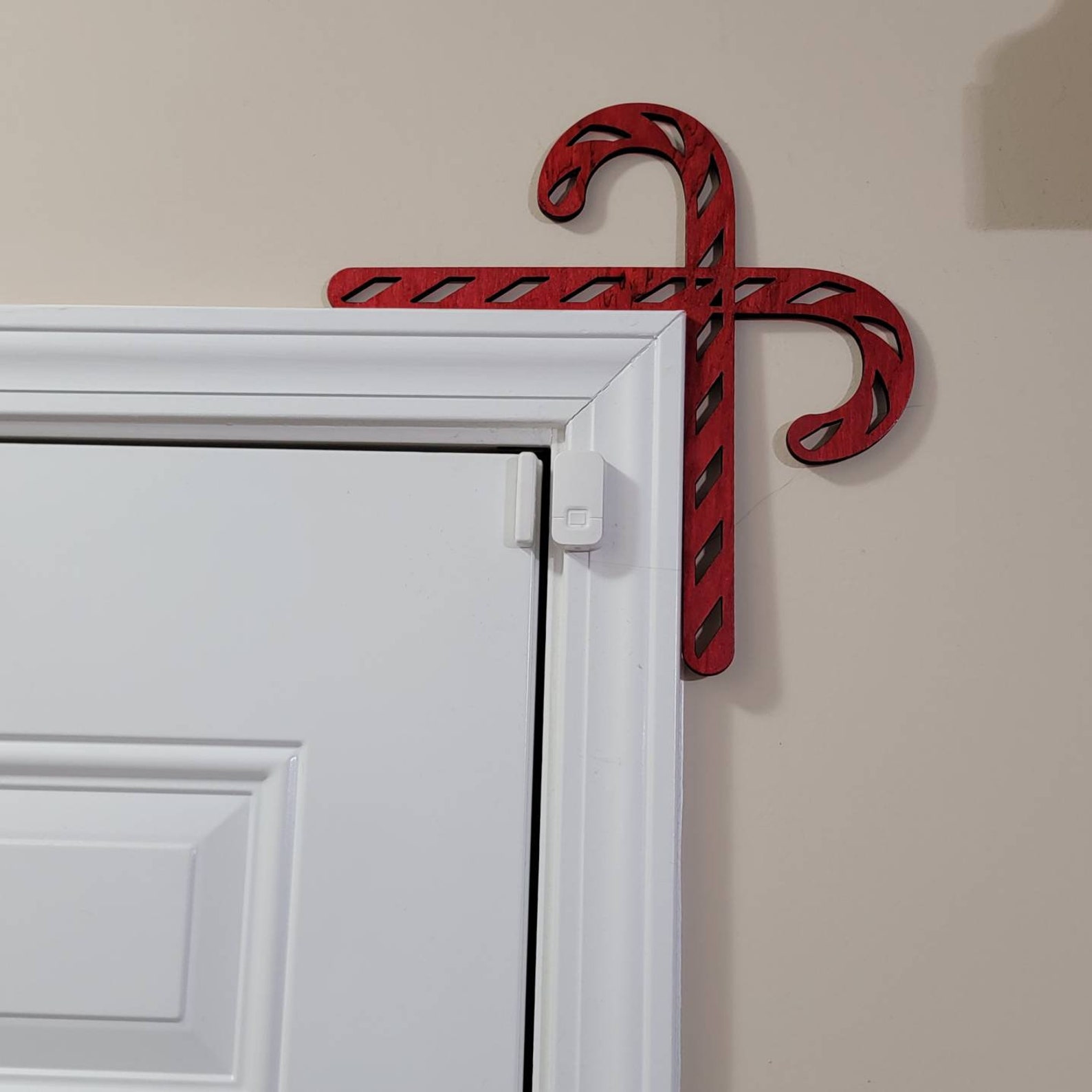 Christmas door corners