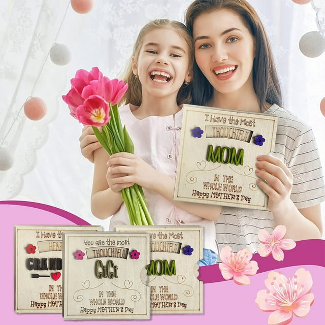 💖Interactive Spinning Mothers Day & Grandmaw Greeting Card💖