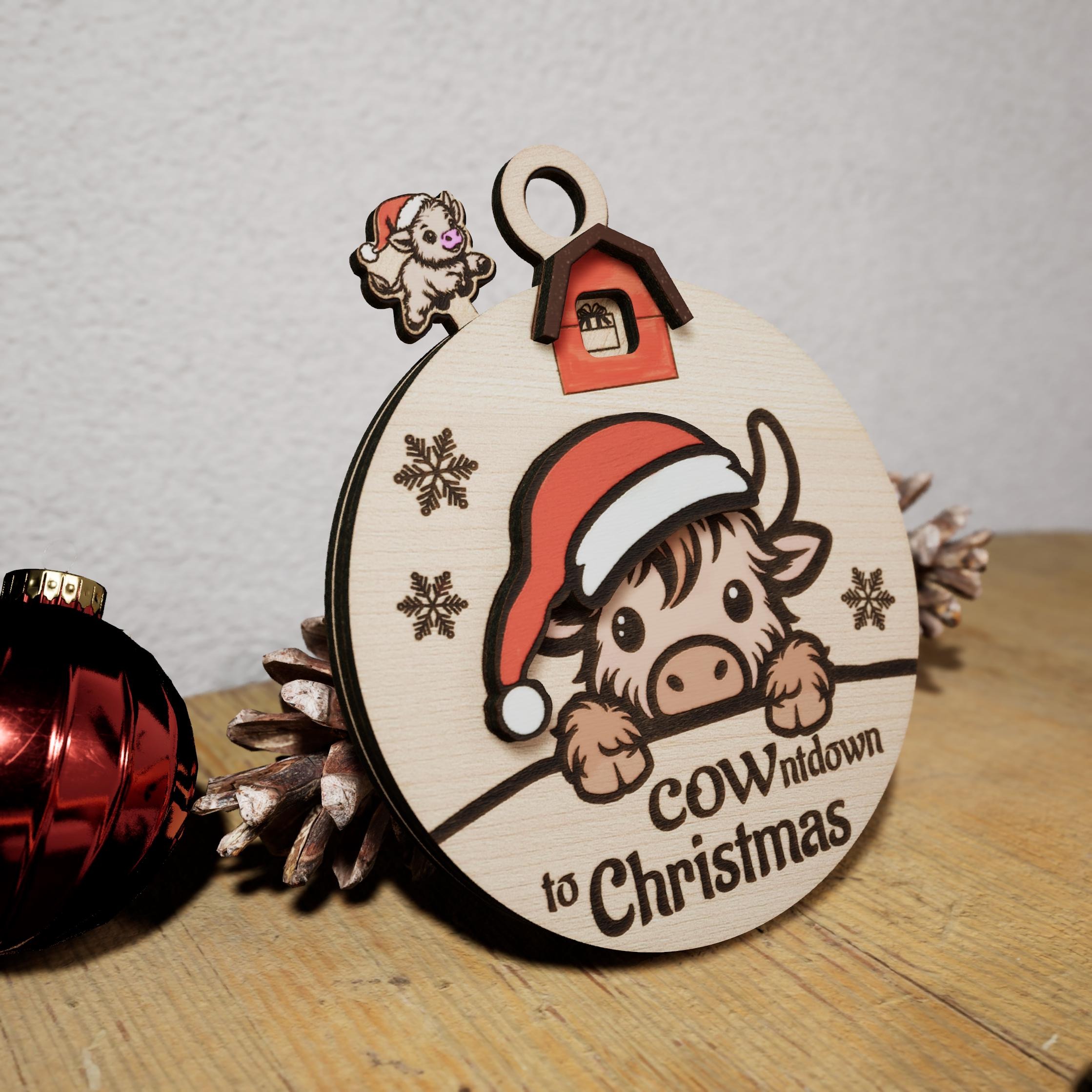 🔥Days Until Christmas Countdown Calendar 