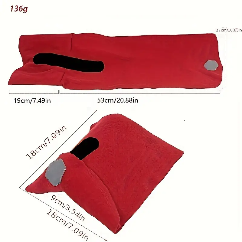 Soft and Supportive Travel Pillow