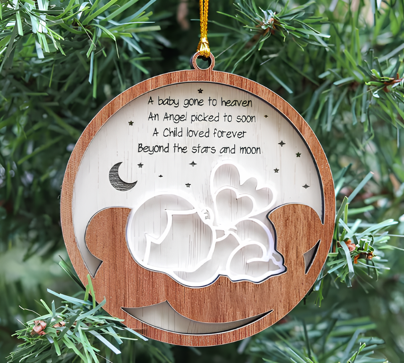 👼Baby Loss Christmas Sympathy Ornament🌺