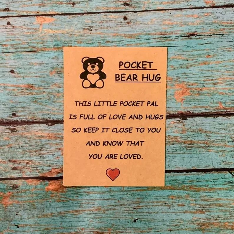 💖Token of love gift-Pocket bear hug