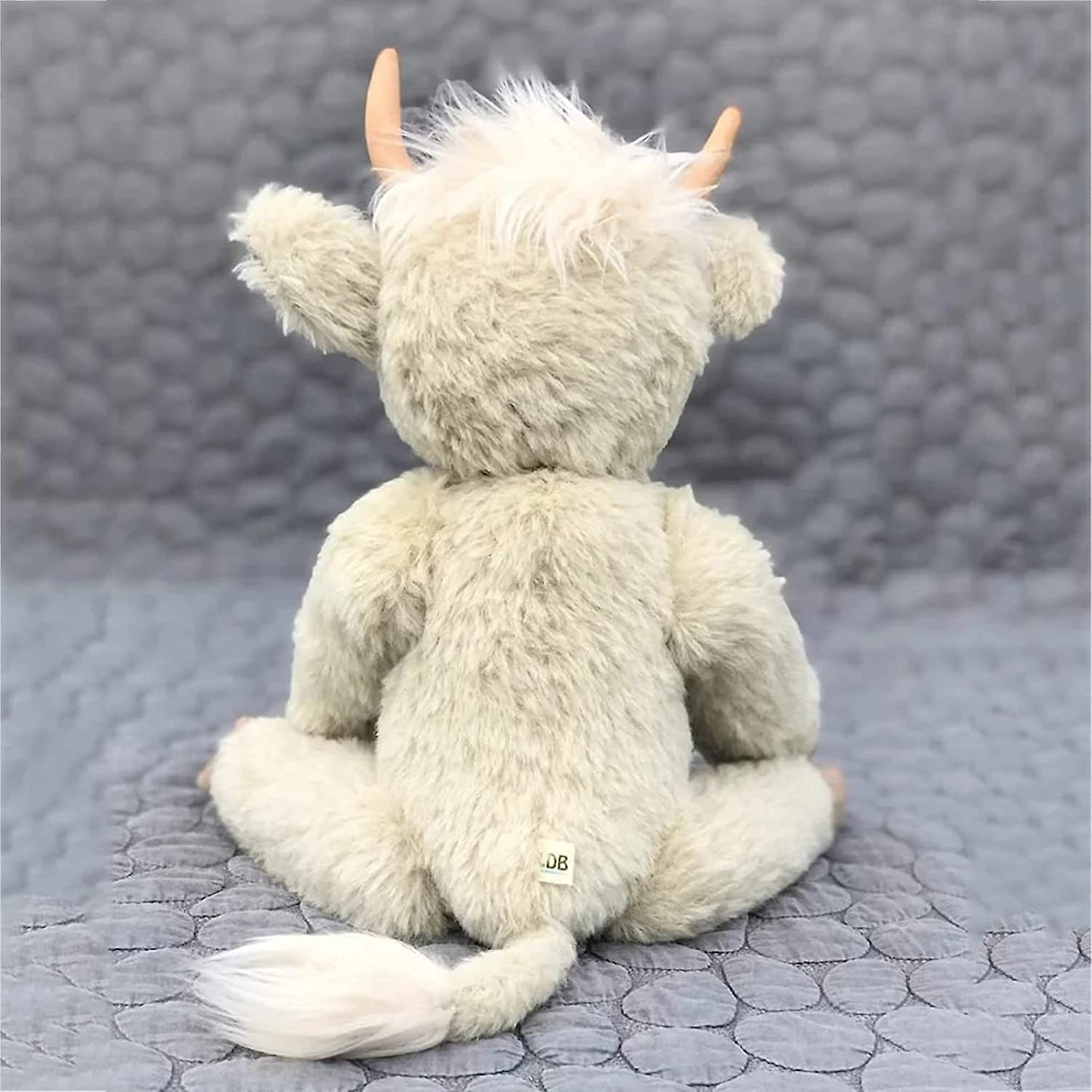 Highland Cow Wearing Flowers