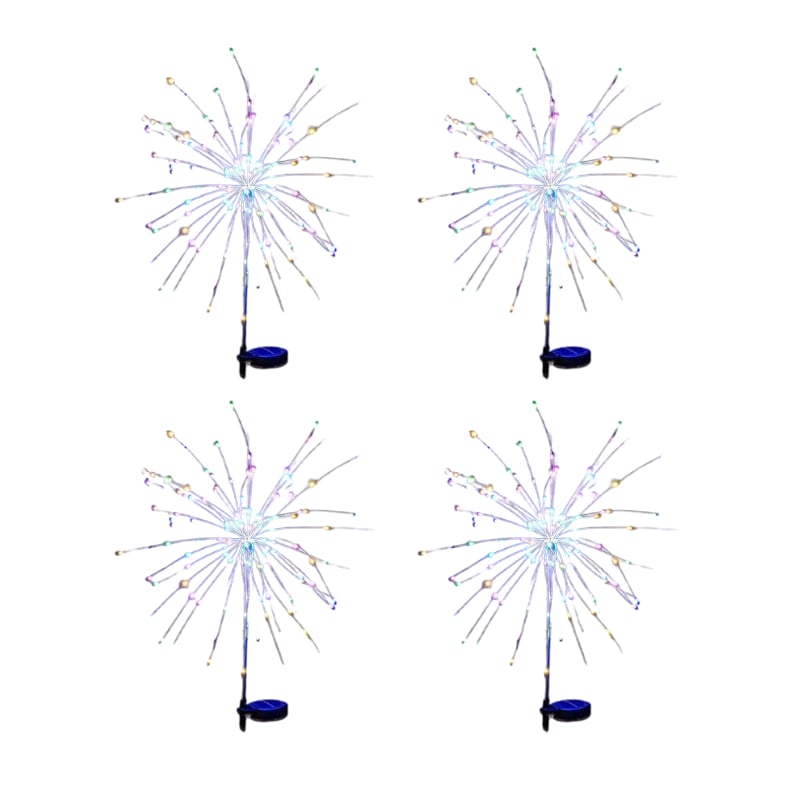 🔥Last Day Promotion 70% OFF🔥 - 🎁Waterproof  Solar Garden Fireworks Lamp