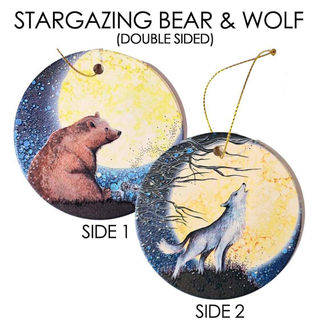 Stargazing-Animal Christmas Decorations