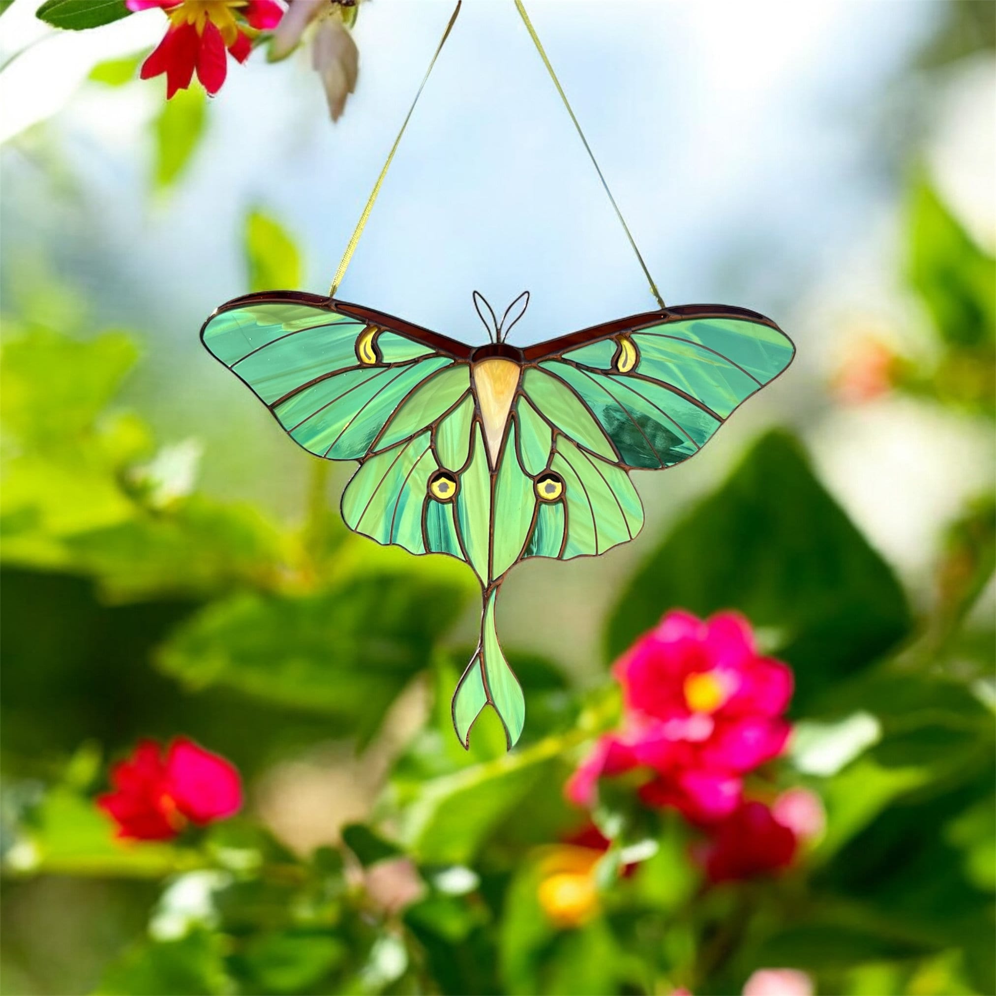 🔥Luna Moth Butterfly Suncatcher Window Hangings