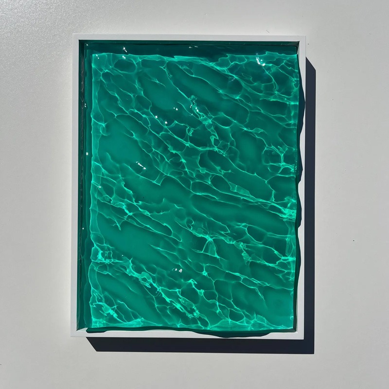 Handmade Water Ripple Sculpture