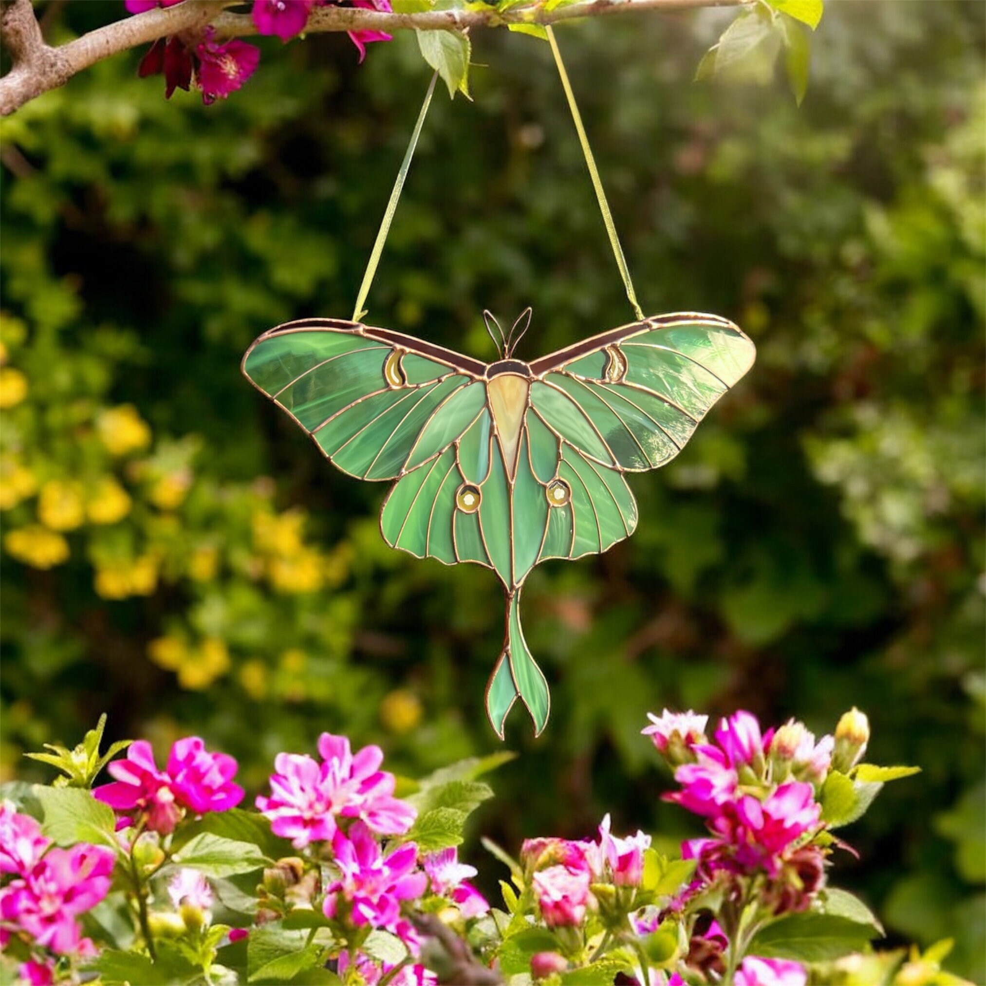 🔥Luna Moth Butterfly Suncatcher Window Hangings
