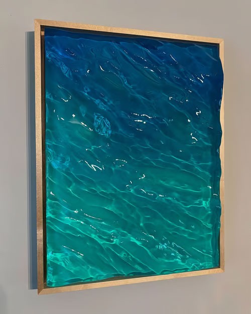 Handmade Water Ripple Sculpture