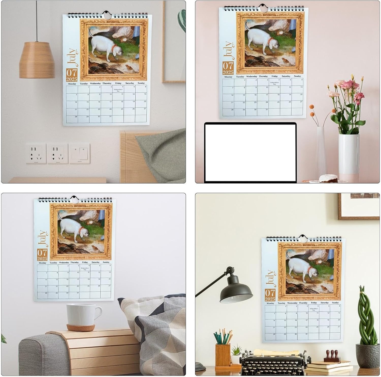 🐈 2025-CALENDAR🗓Weird Medieval Cats & Dogs👻