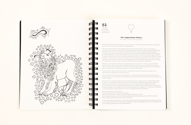 📚2025 Many Moons Lunar Planner