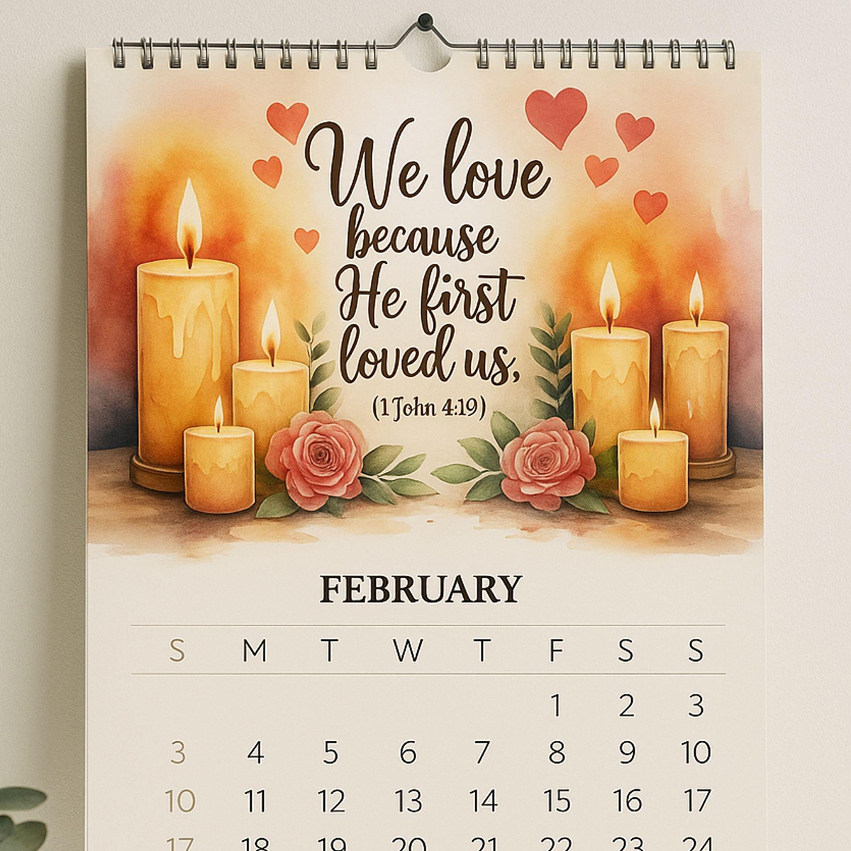 2026 Christian Wall Calendar