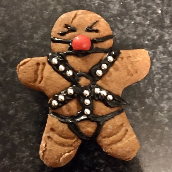 😍MATURE - BDSM Submissive Gingerbread Man🎁