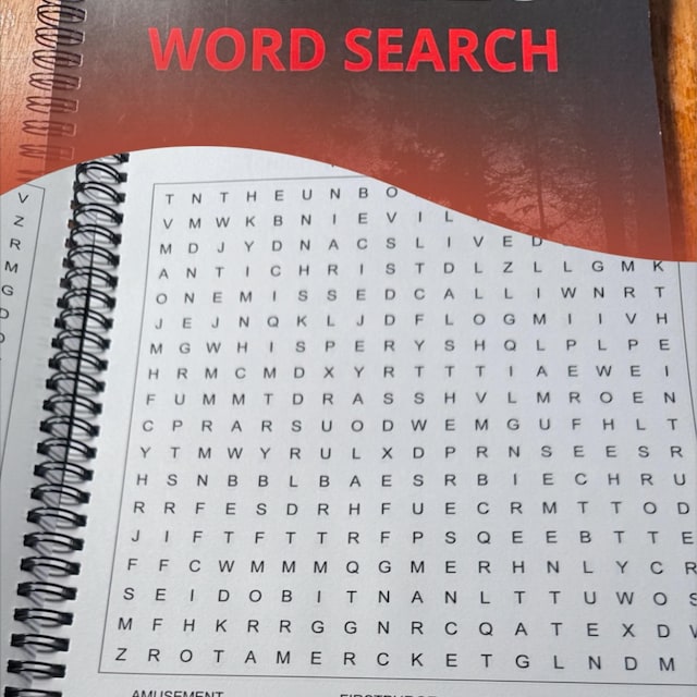 👻Horror Movies Word Search | Horror Movie Lover Gifts