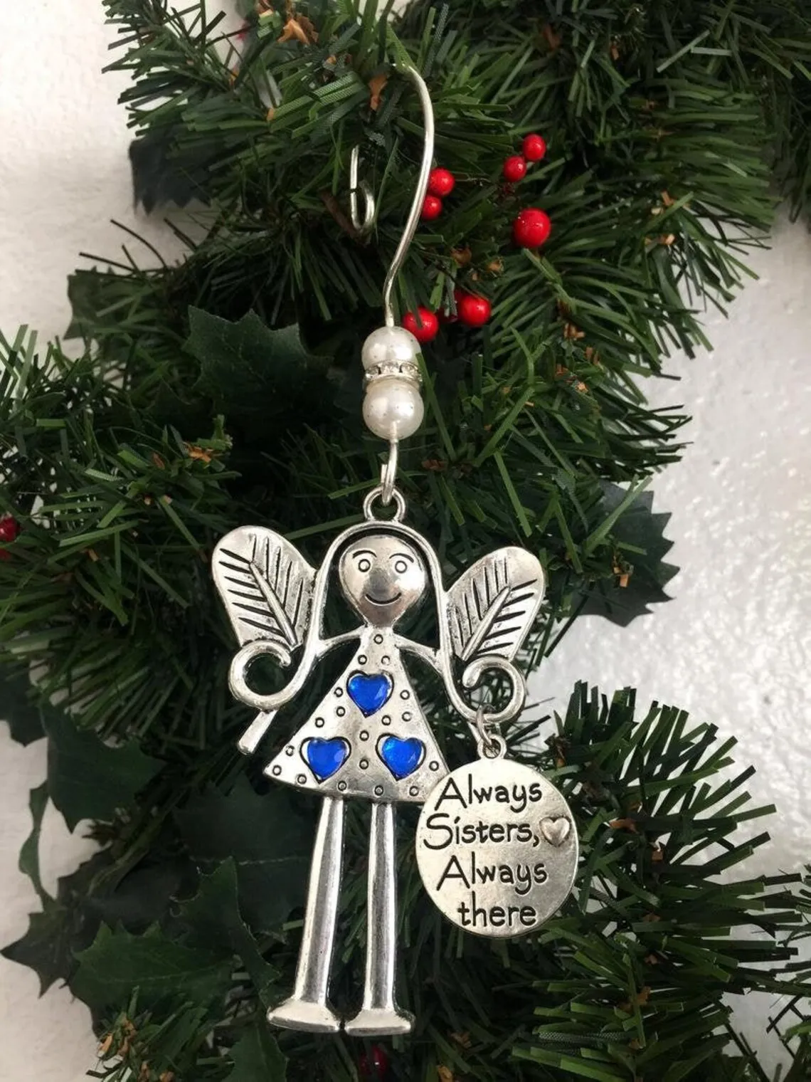 ✨Angel Friendship Ornament--"Crazy Beautiful Friends Forever"