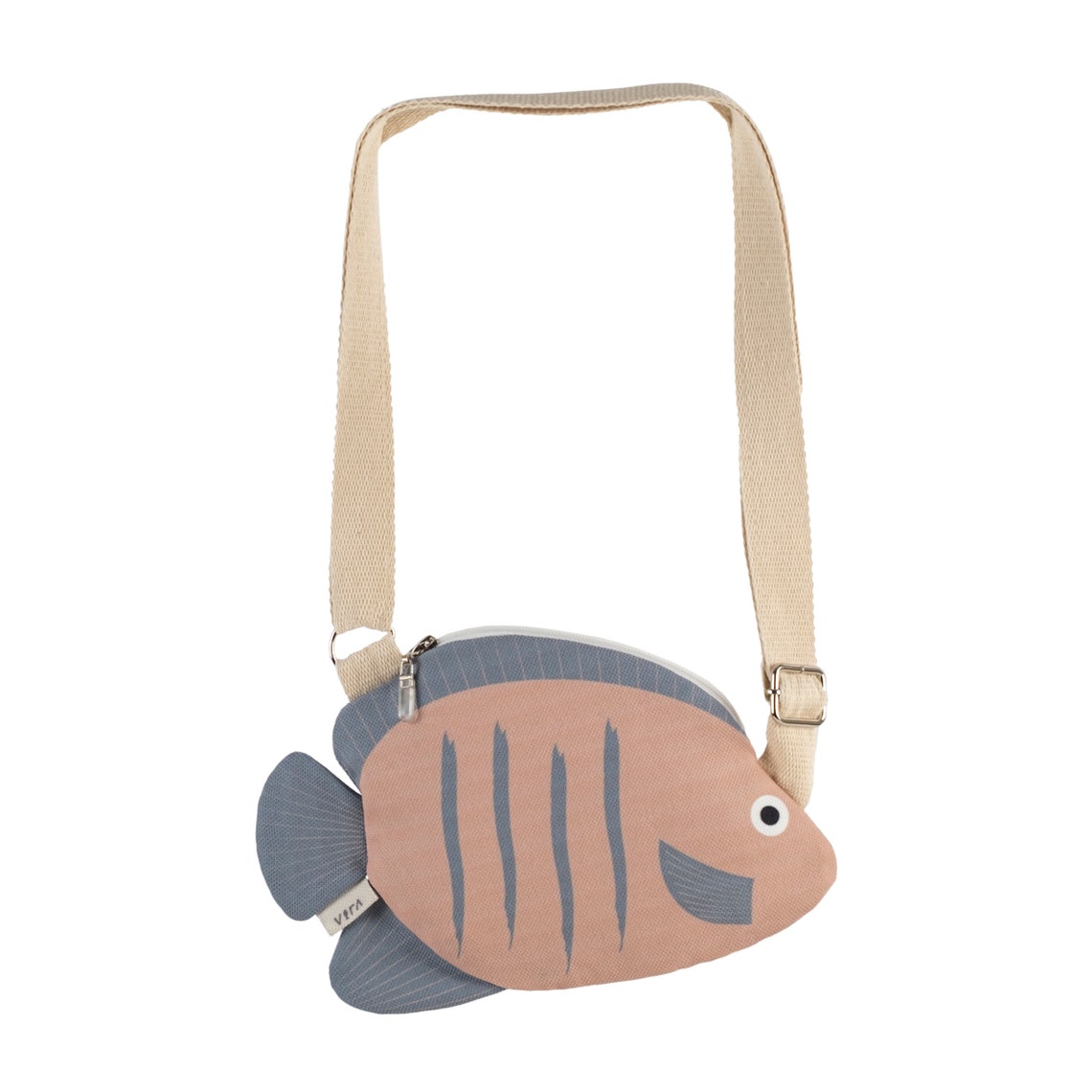 Gray Pink Angelfish Fanny Pack