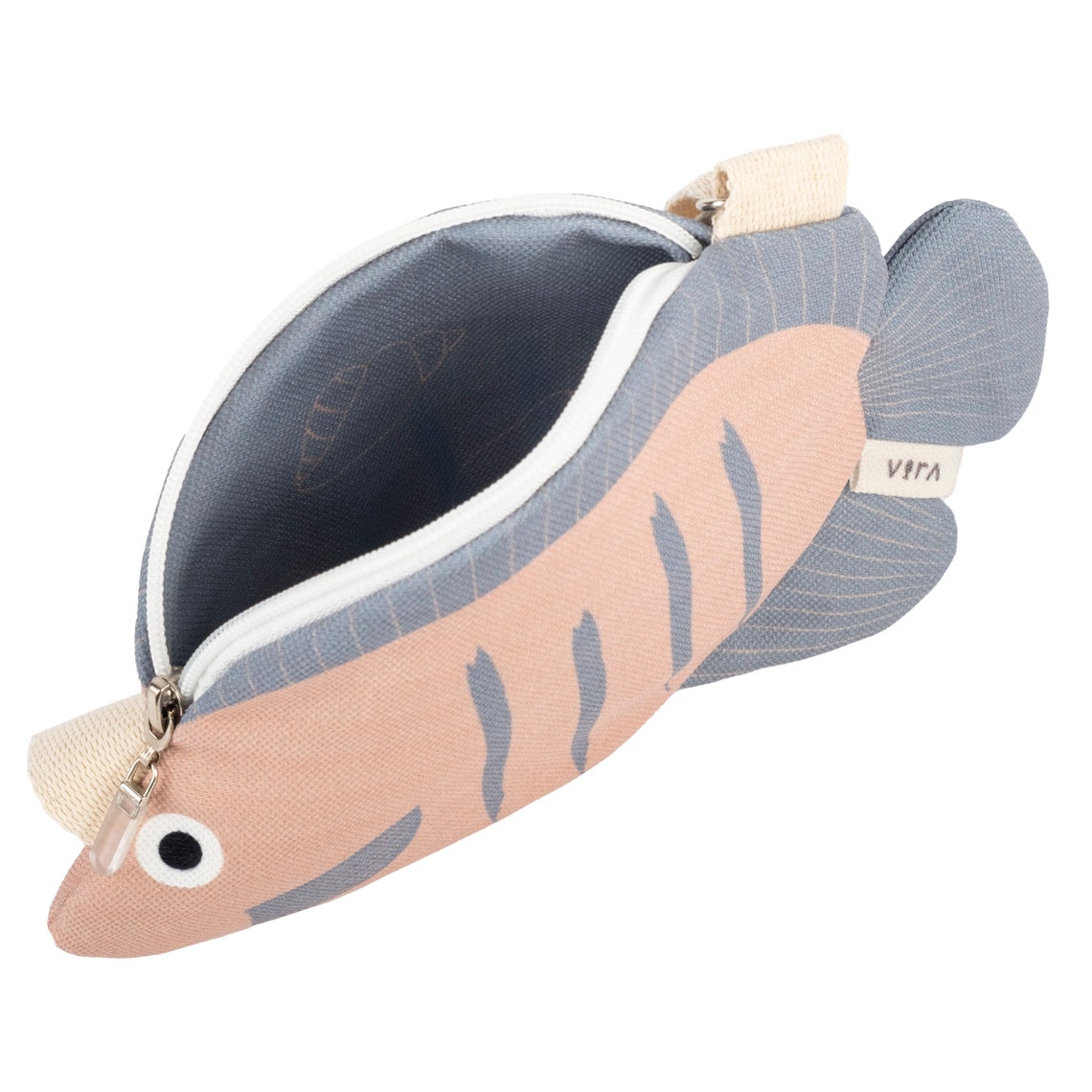 Gray Pink Angelfish Fanny Pack