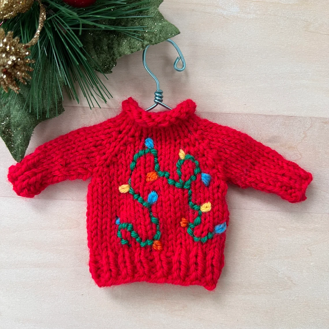 Mini Sweater Ornament