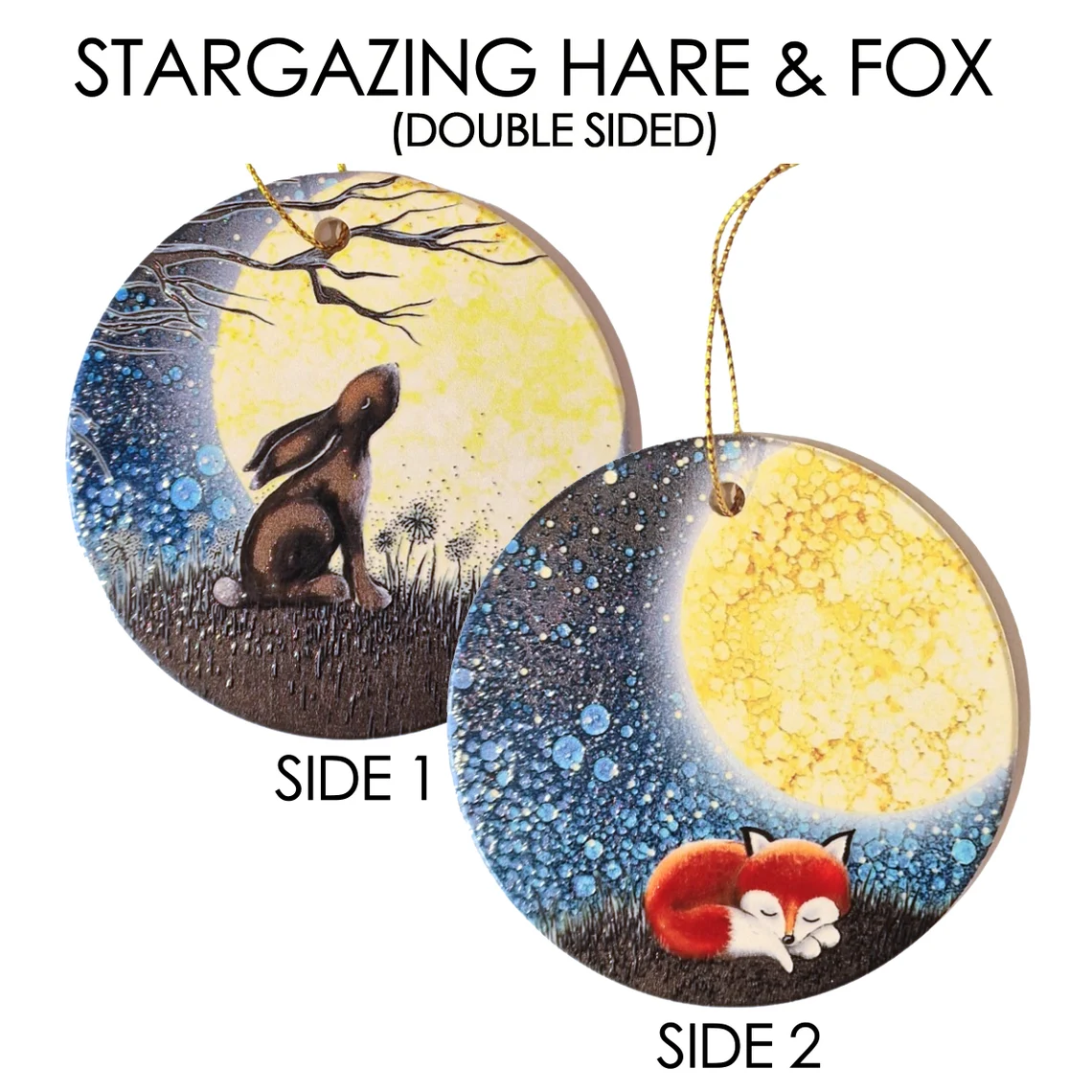 Stargazing-Animal Christmas Decorations