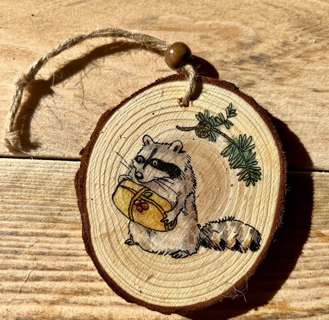 Wooden Hand-painted Christmas Decorations