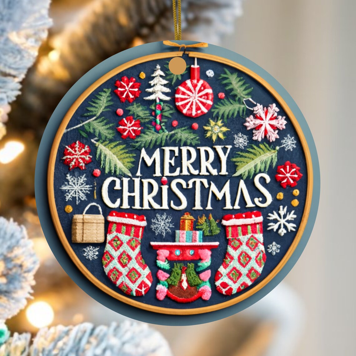 Colorful Christmas Ornament