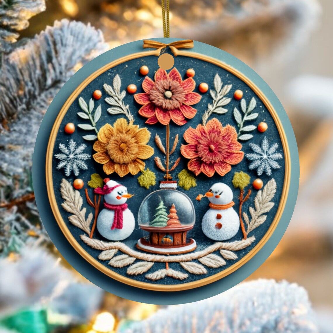 Colorful Christmas Ornament