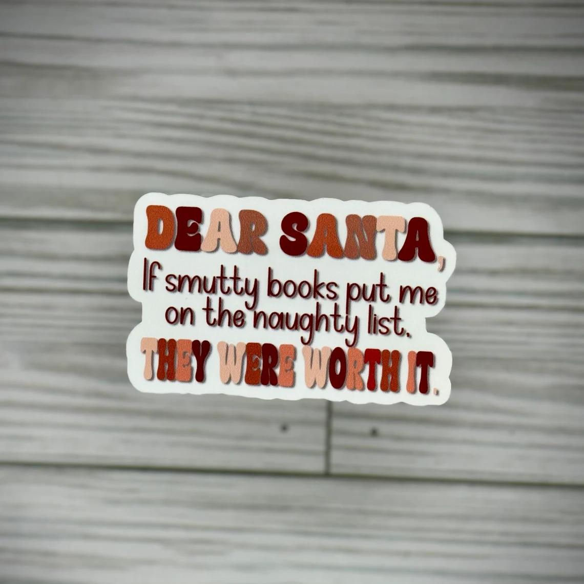 Christmas Book Stickers