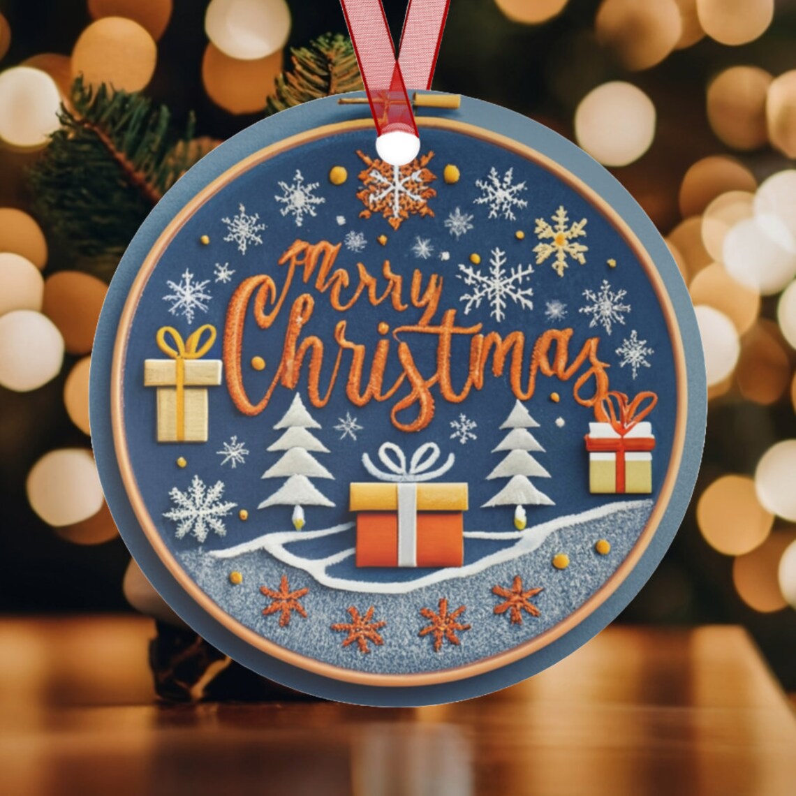 Colorful Christmas Ornament