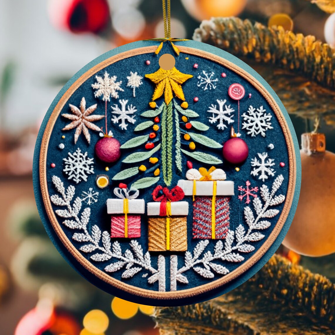 Colorful Christmas Ornament