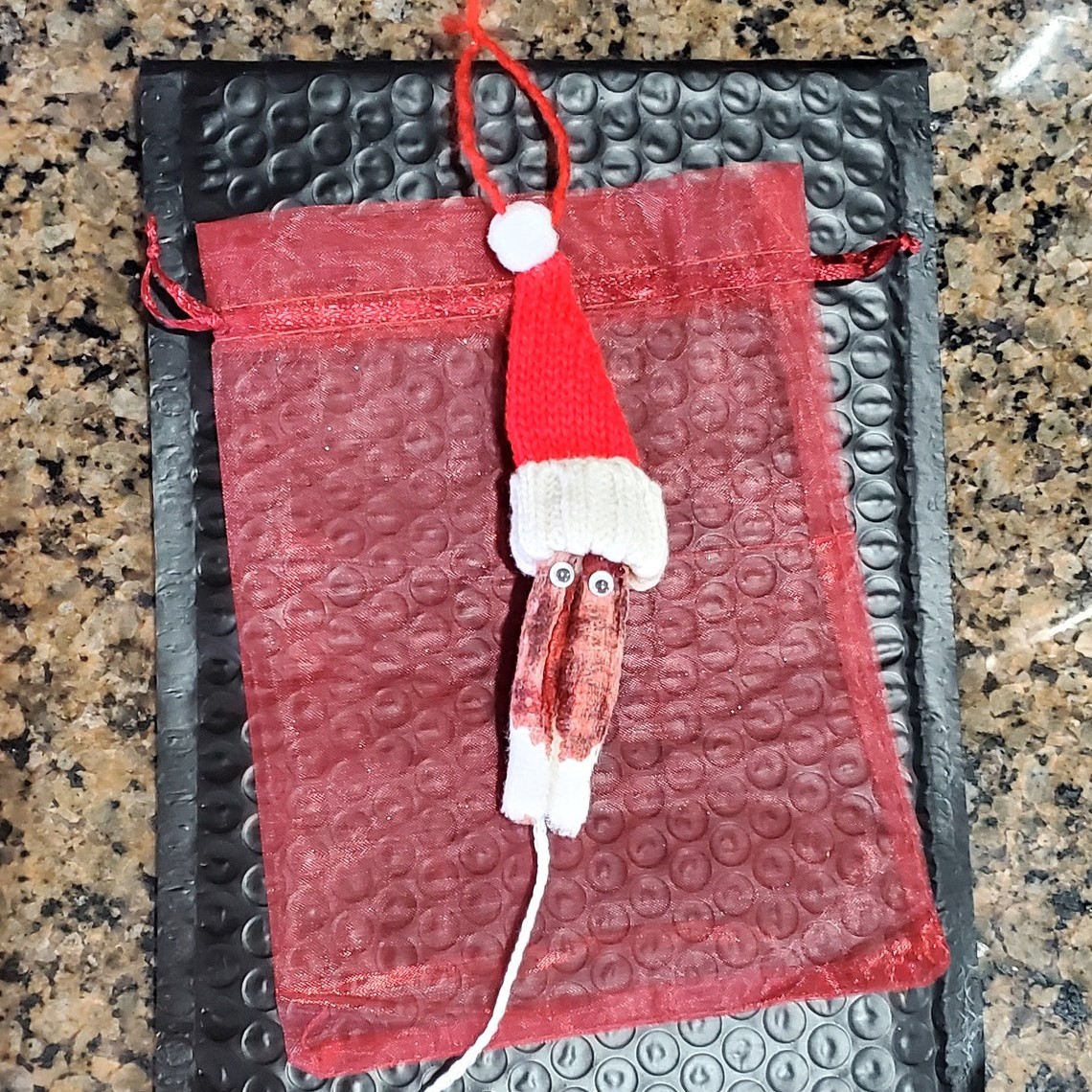 Give Her A Bloody Tampon Gross Prank Gifts Christmas Ornament