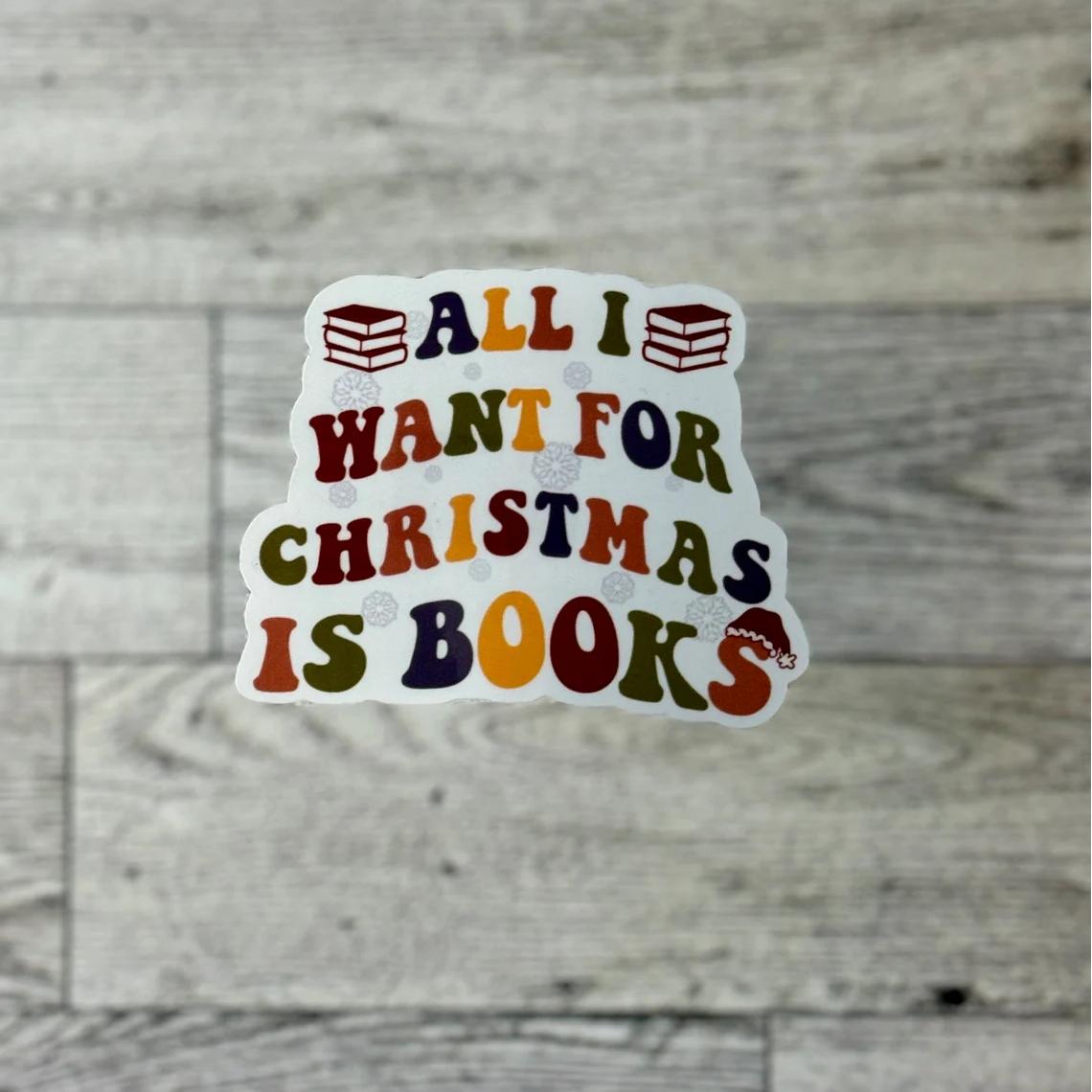 Christmas Book Stickers