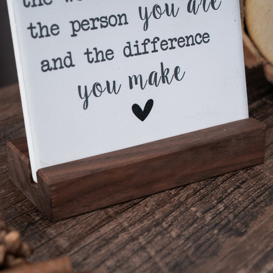 Slogan Ornament Gift Talk Someone Round