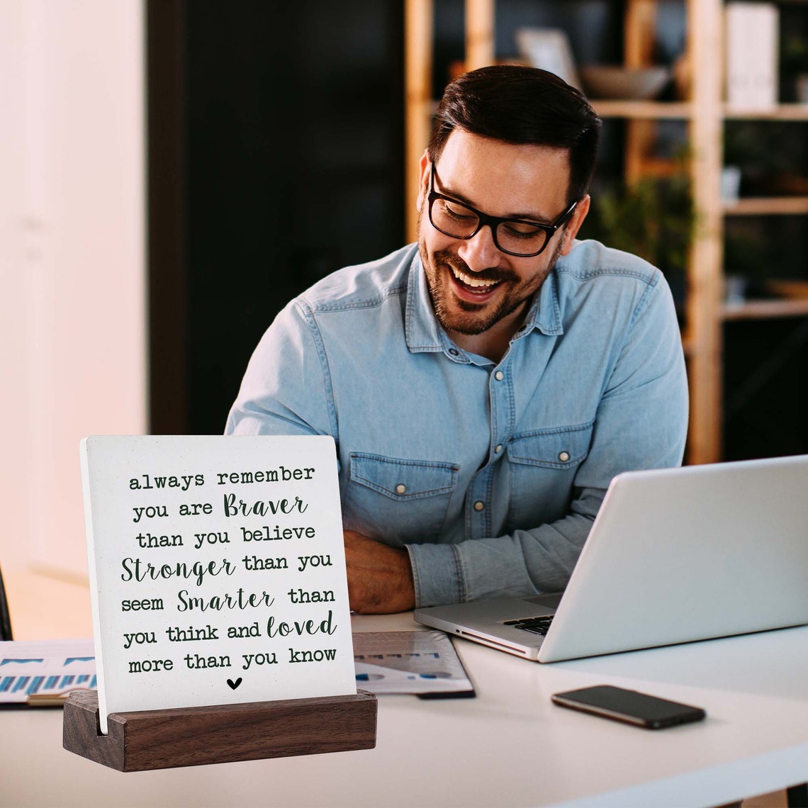 Slogan Ornament Gift Talk Someone Round