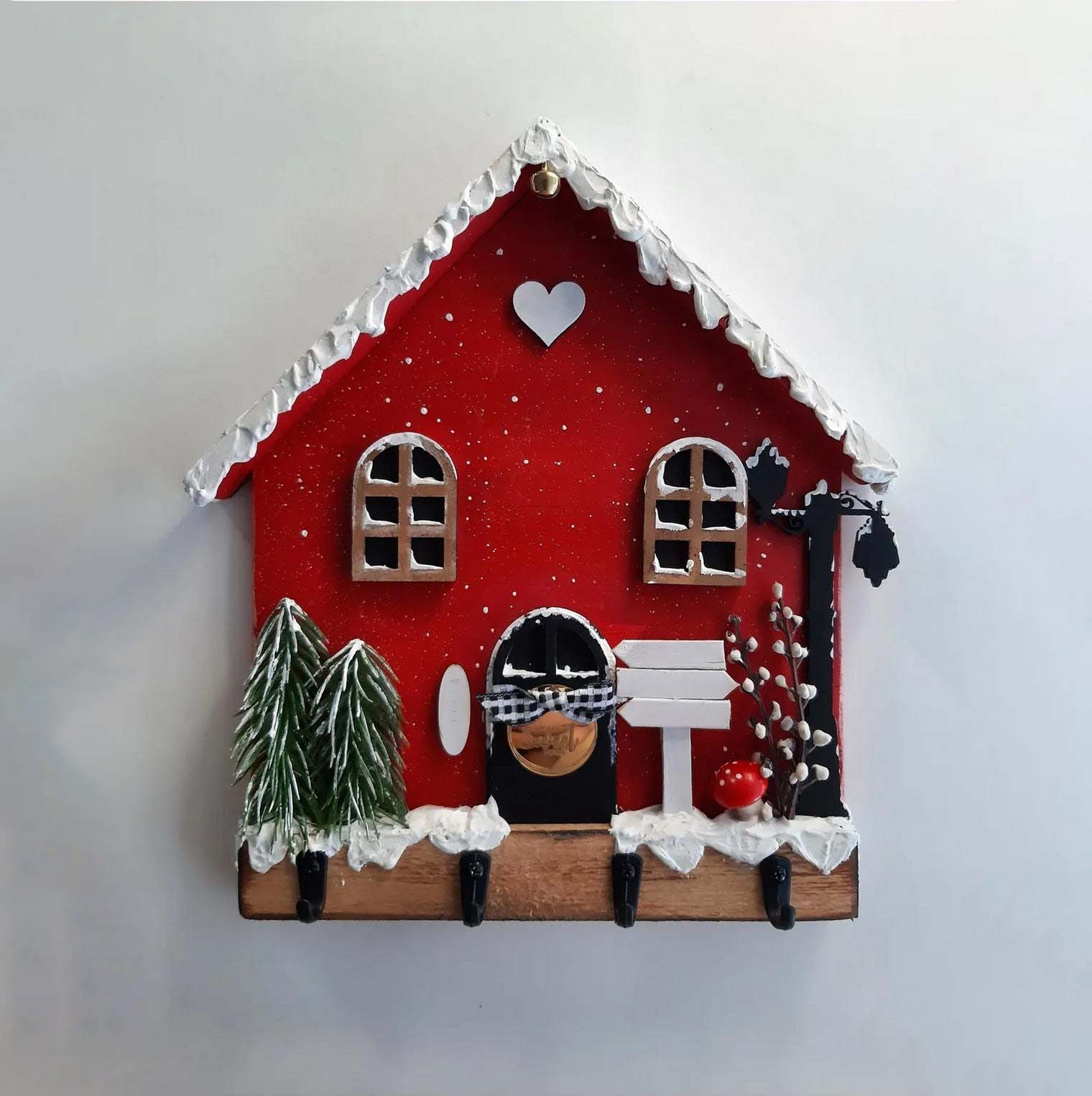 Christmas Wall Decoration Key Holder