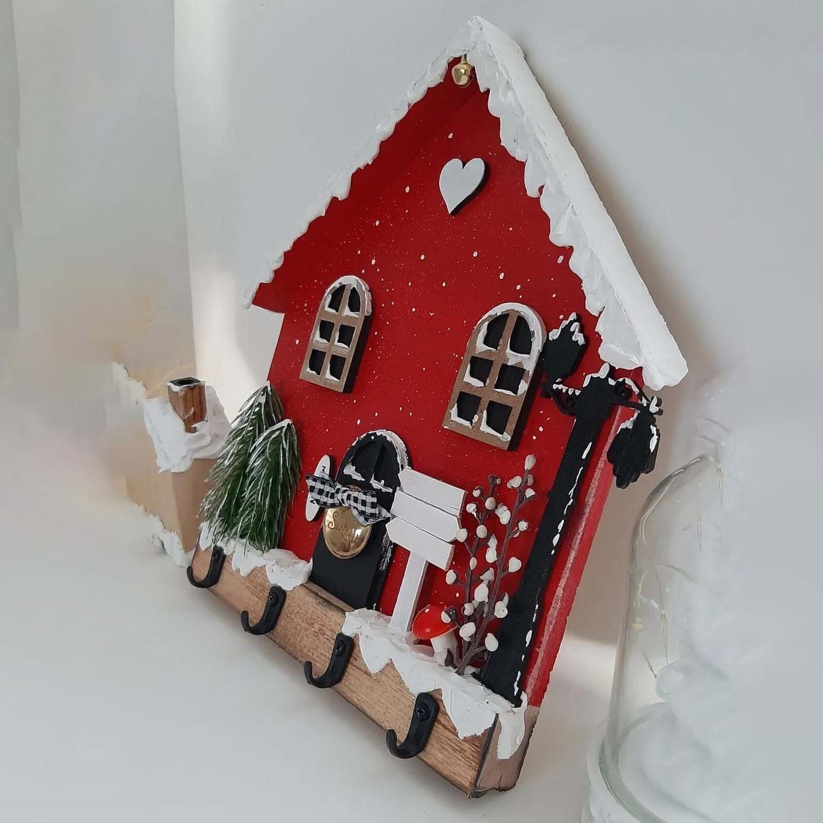 Christmas Wall Decoration Key Holder