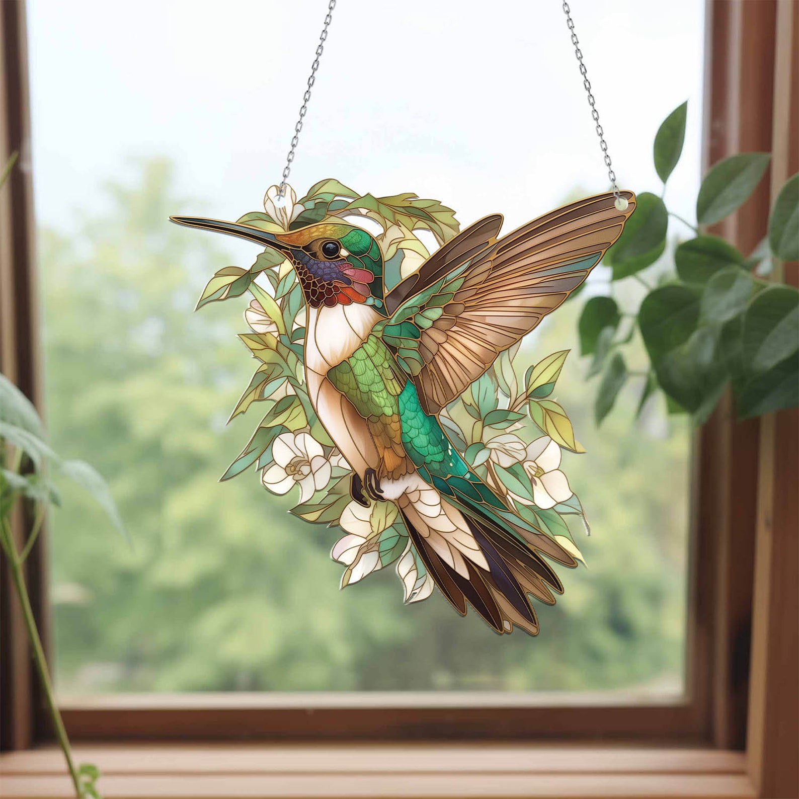 Handmade Acrylic Window Hanging