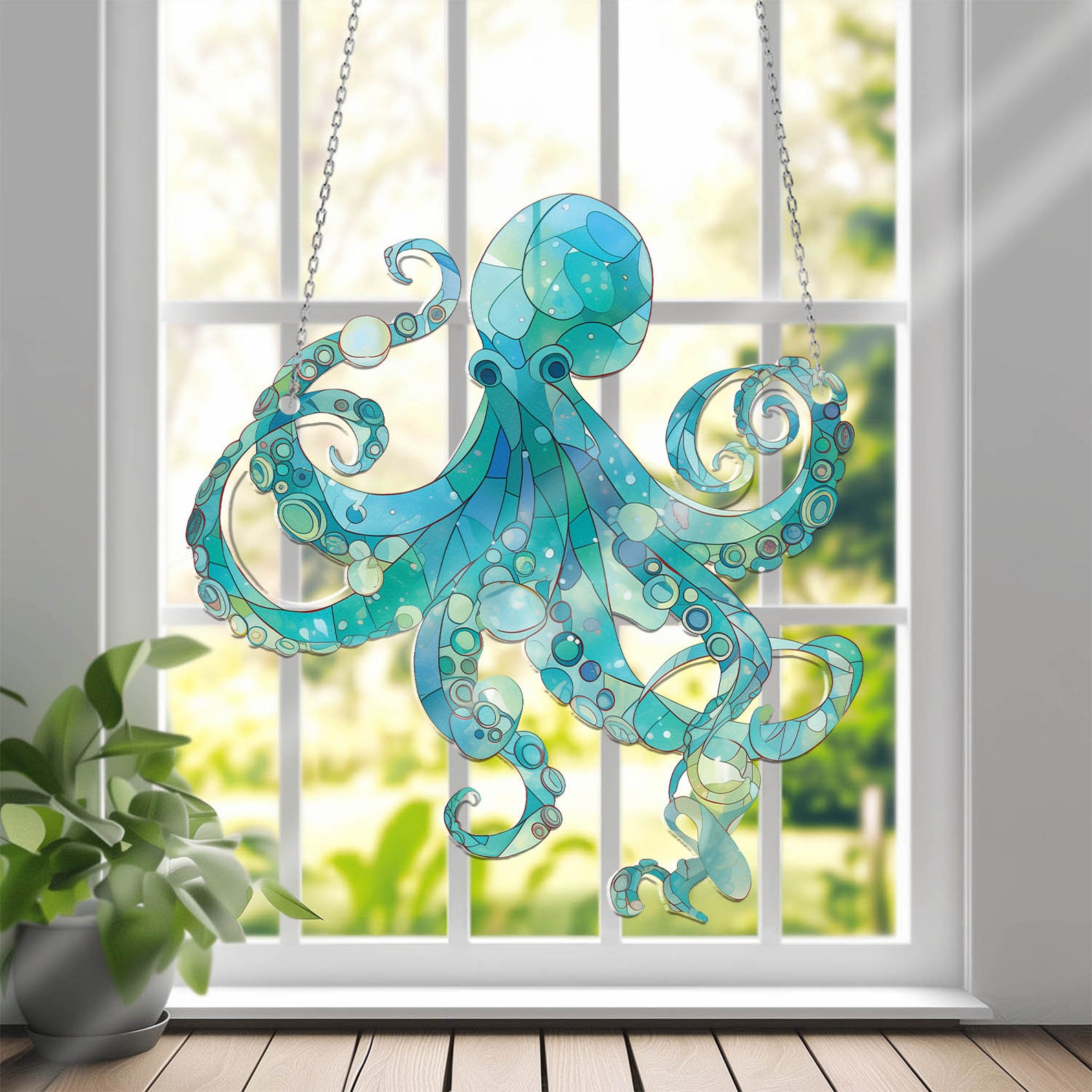 Handmade Acrylic Window Hanging