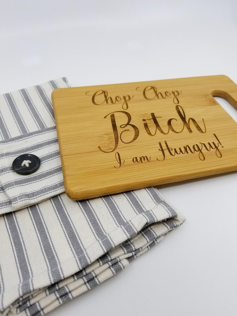 🎁Chop Chop Bitch | Funny Cutting Board🤣